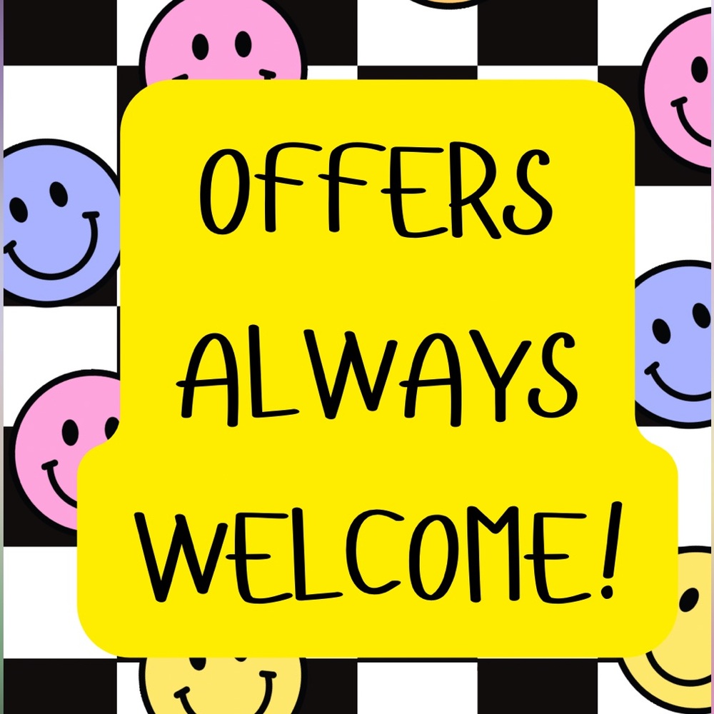 ✨ best offer + bundle & save!! 🛍️